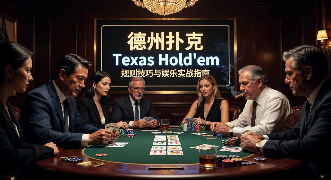 德州扑克 Texas Hold'em 实战入门与策略指南｜伟德体育官网