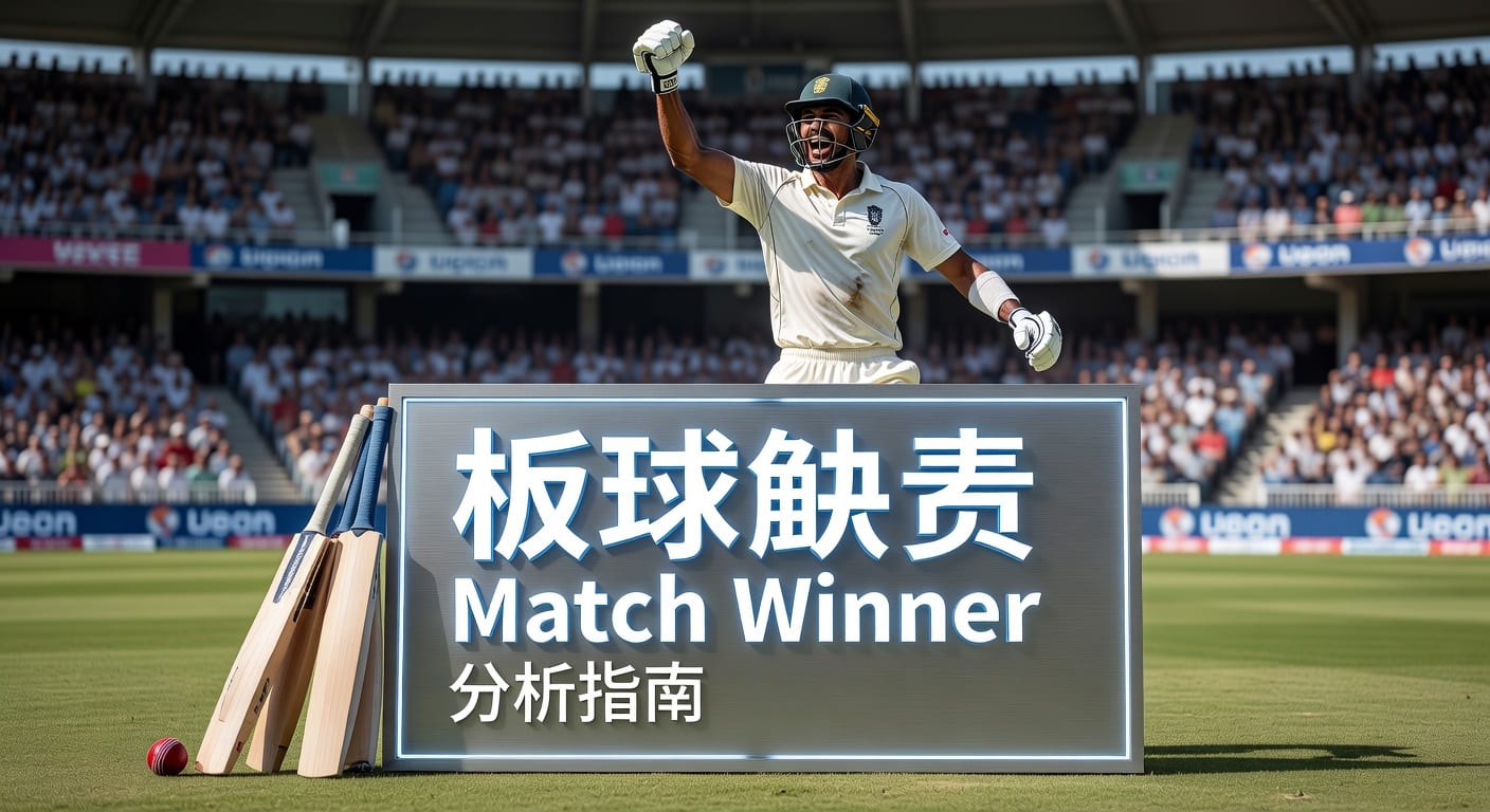 板球胜负 Match Winner｜走地体育官网赛前判断与临场观察