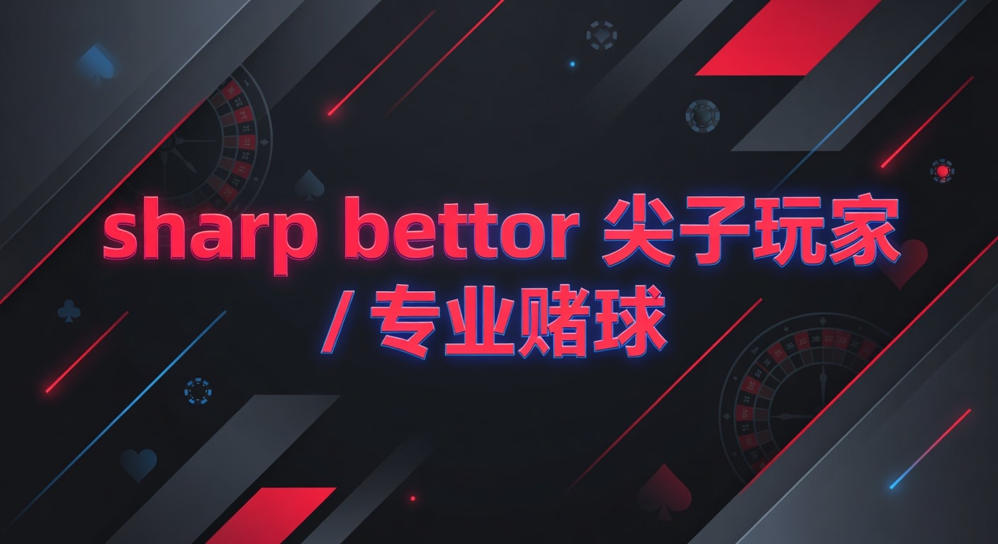 sharp bettor 尖子玩家 / 专业赌球 2026年判断框架