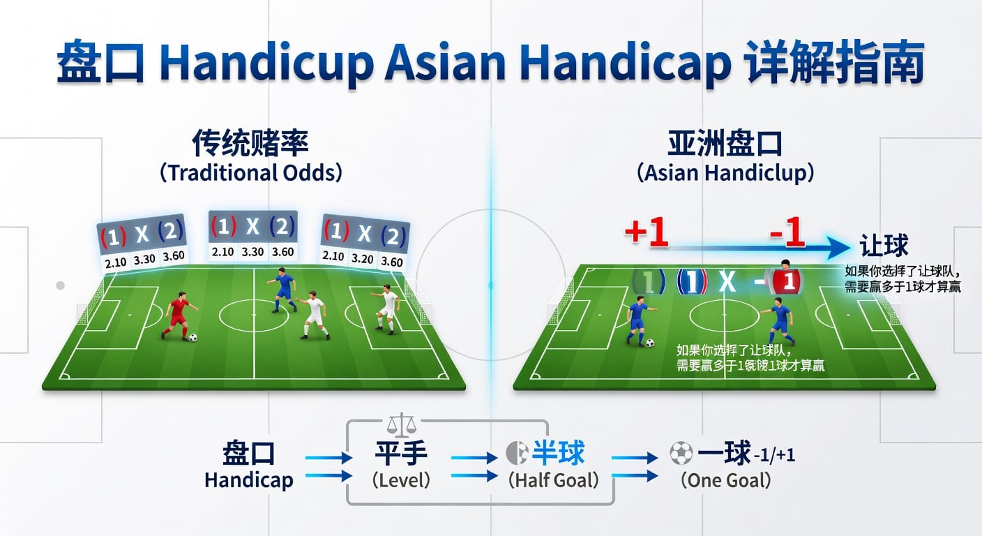 亚洲盘 asian handicap｜PM国际体育官网实战解读
