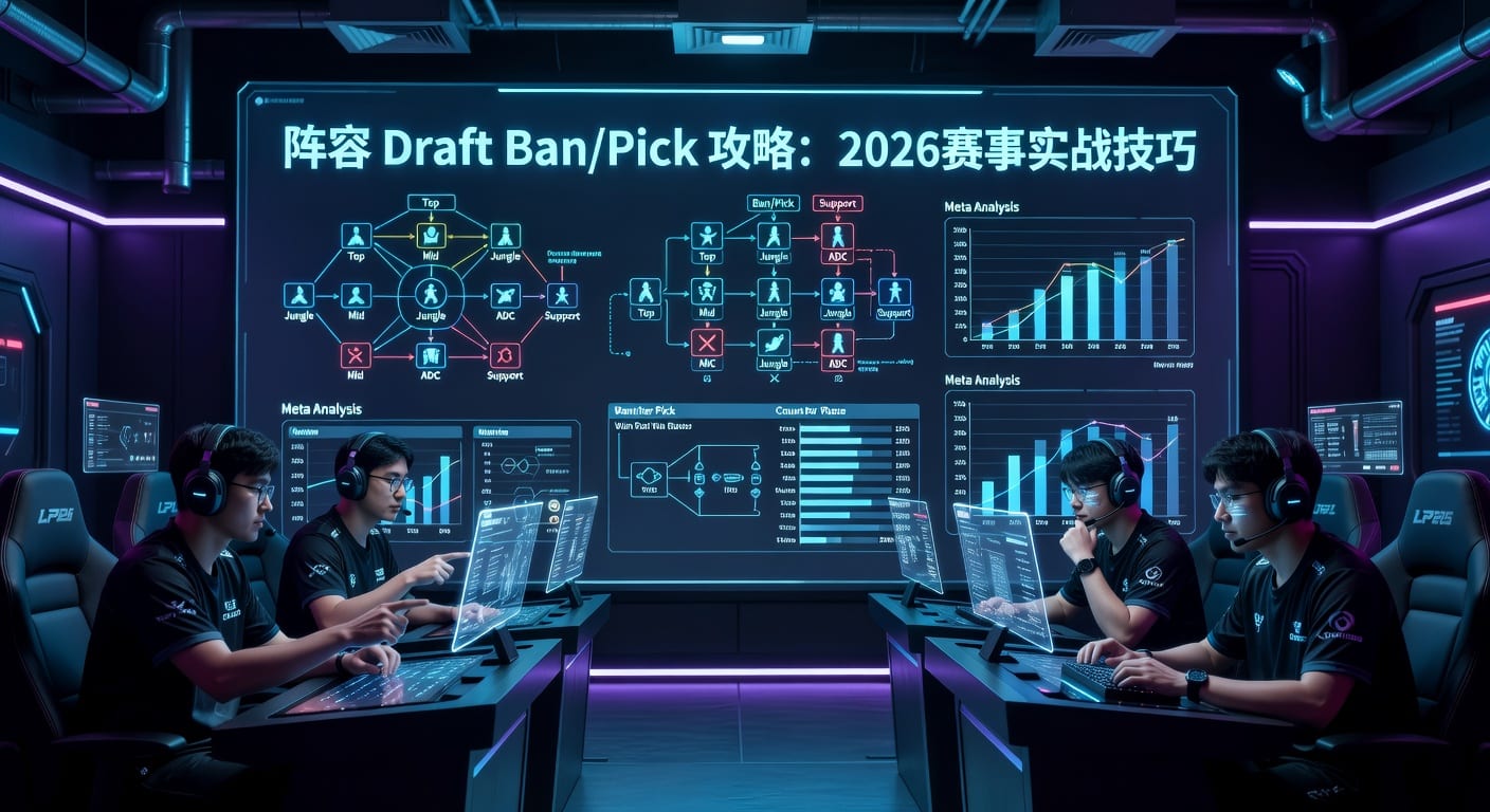 阵容 Draft Ban/Pick：赛前博弈与实战判断