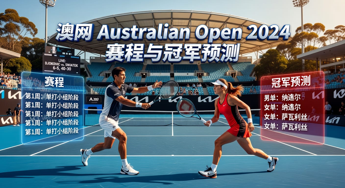 澳网 Australian Open｜伟德体育官网赛前看点与投注技巧